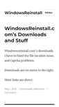Mobile Screenshot of download.windowsreinstall.com